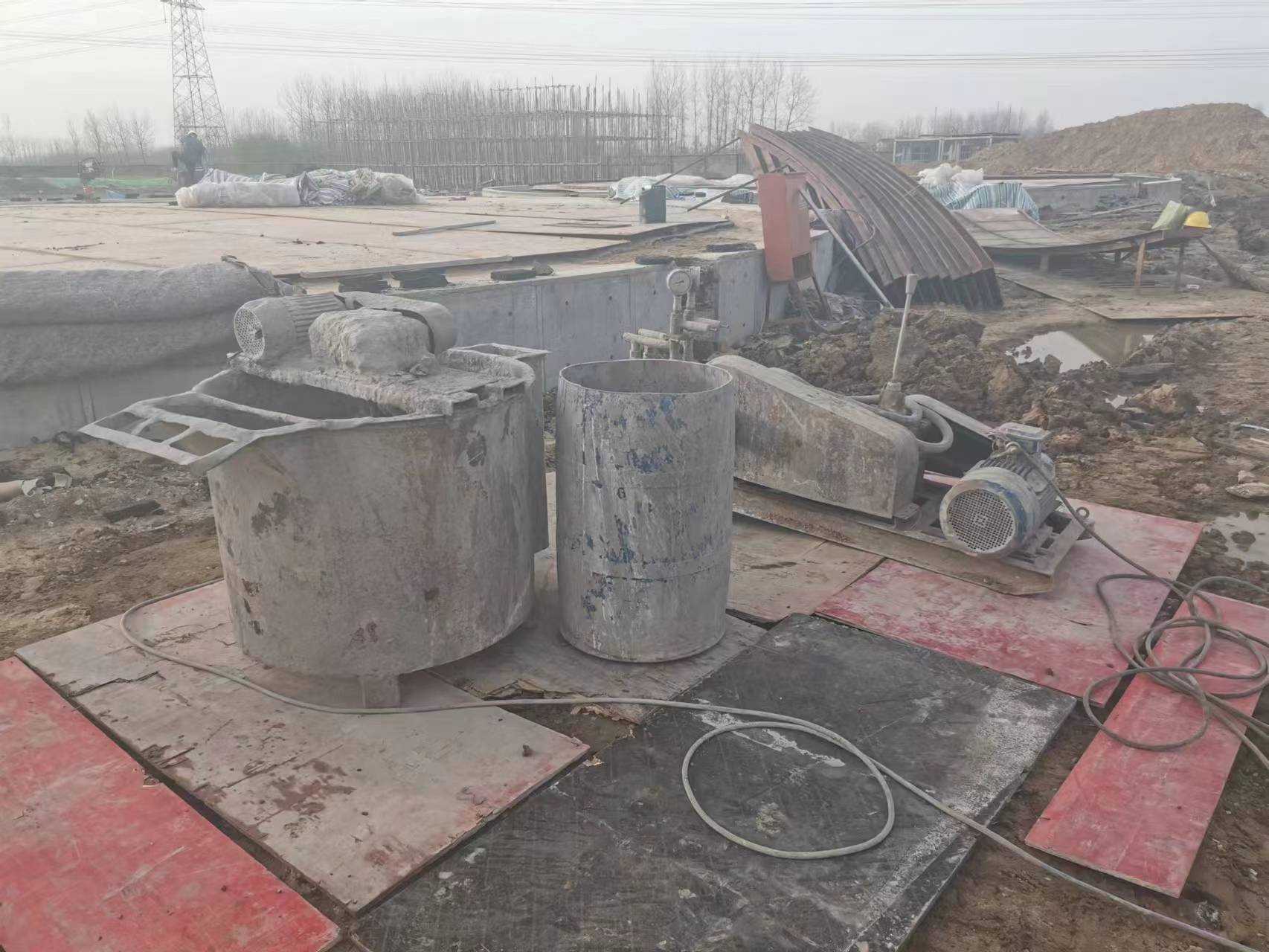 江汉石油管理局顶管注浆